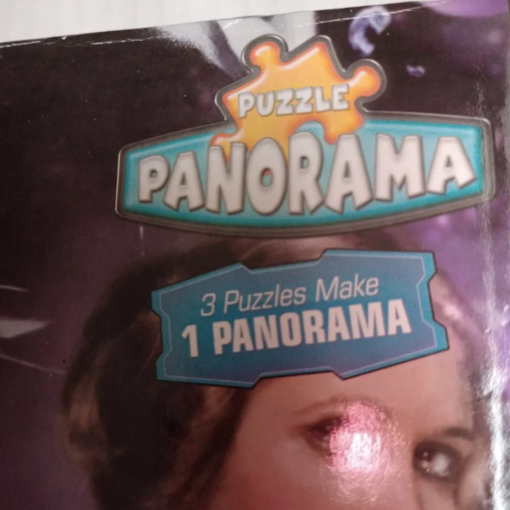 1 of 3 Star Wars Panorama Puzzle Inner Bag is Sealed Box Has Been Opened